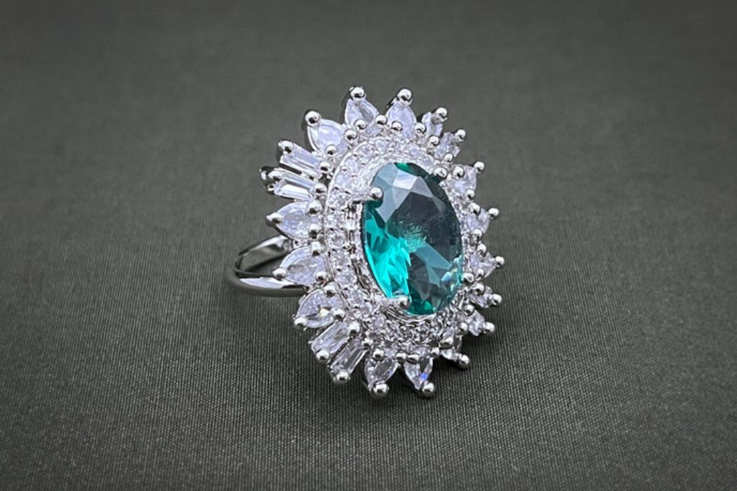 Metal & Stone Rings by Diwam Jewels