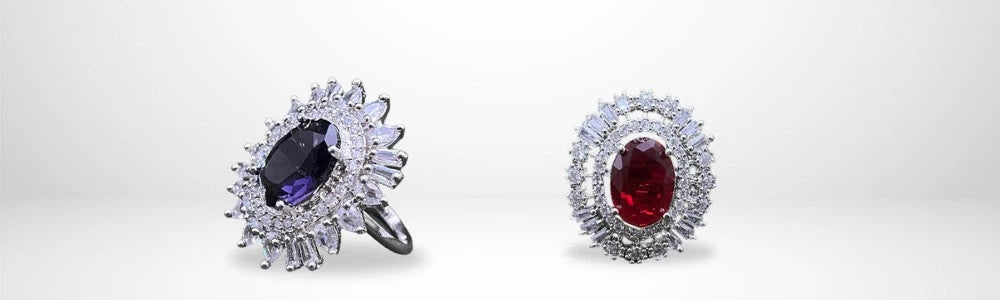 Buy Silver & Gold Plated Rings Online