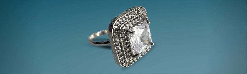 Stylish American Diamond Rings for Women Online