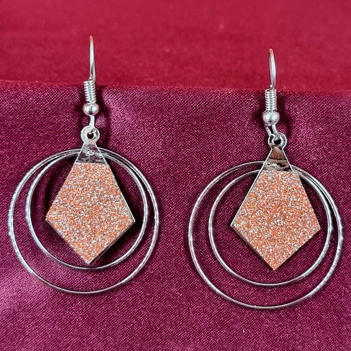 Fashionable Silver Plated Drop Earrings For Women & Girls