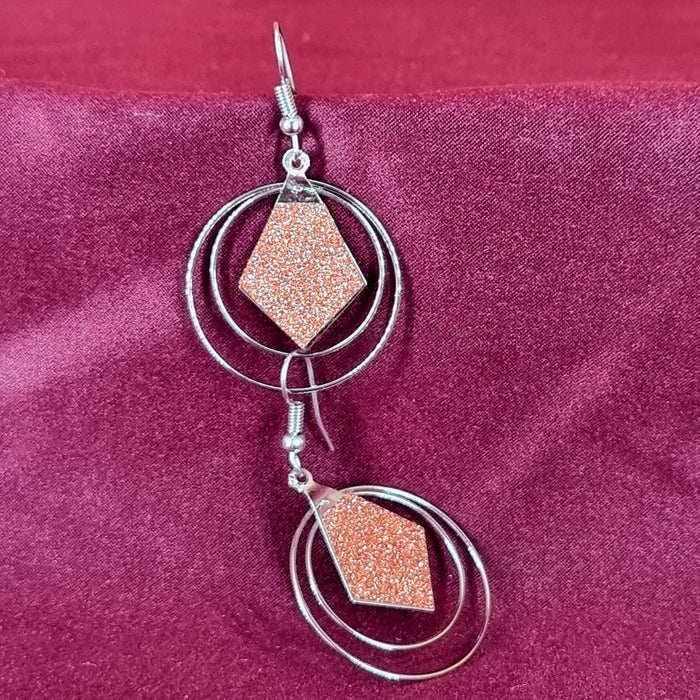 Fashionable Silver Plated Drop Earrings For Women & Girls