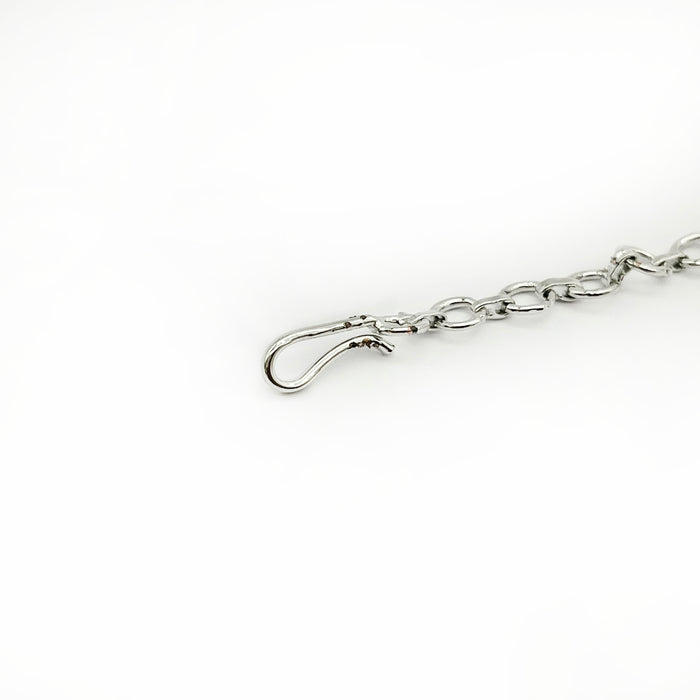 Stylish Silver-Plated Women's Bracelet with Red Garnet and American Diamond Stone for Women and Girls