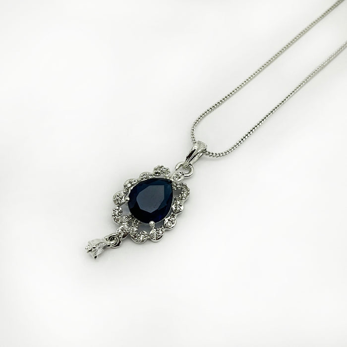 Sapphire Dream Necklace and Earring Collection For Women & Girls