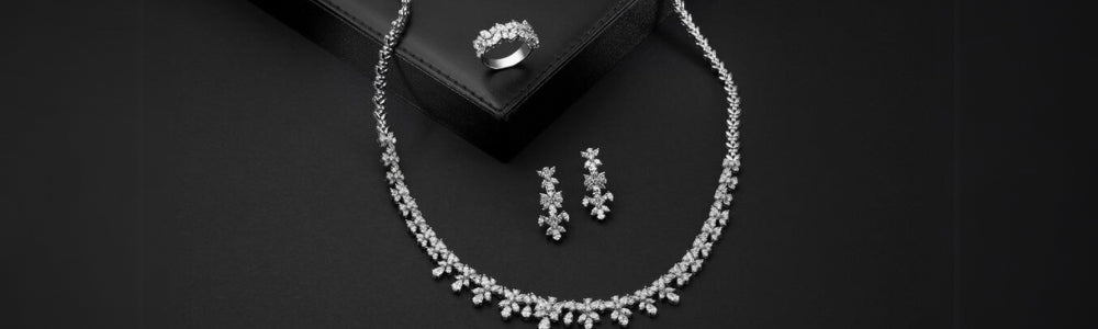 Latest Stylish Necklace Set Collections From Diwam Jewels