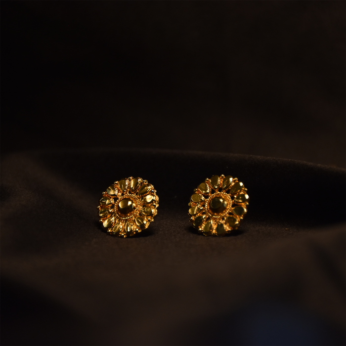 Gold Plated Stud Earrings: Timeless Sophistication for Every Look