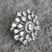 Shop Stunning Zircon & CZ Silver Plated Ring Online