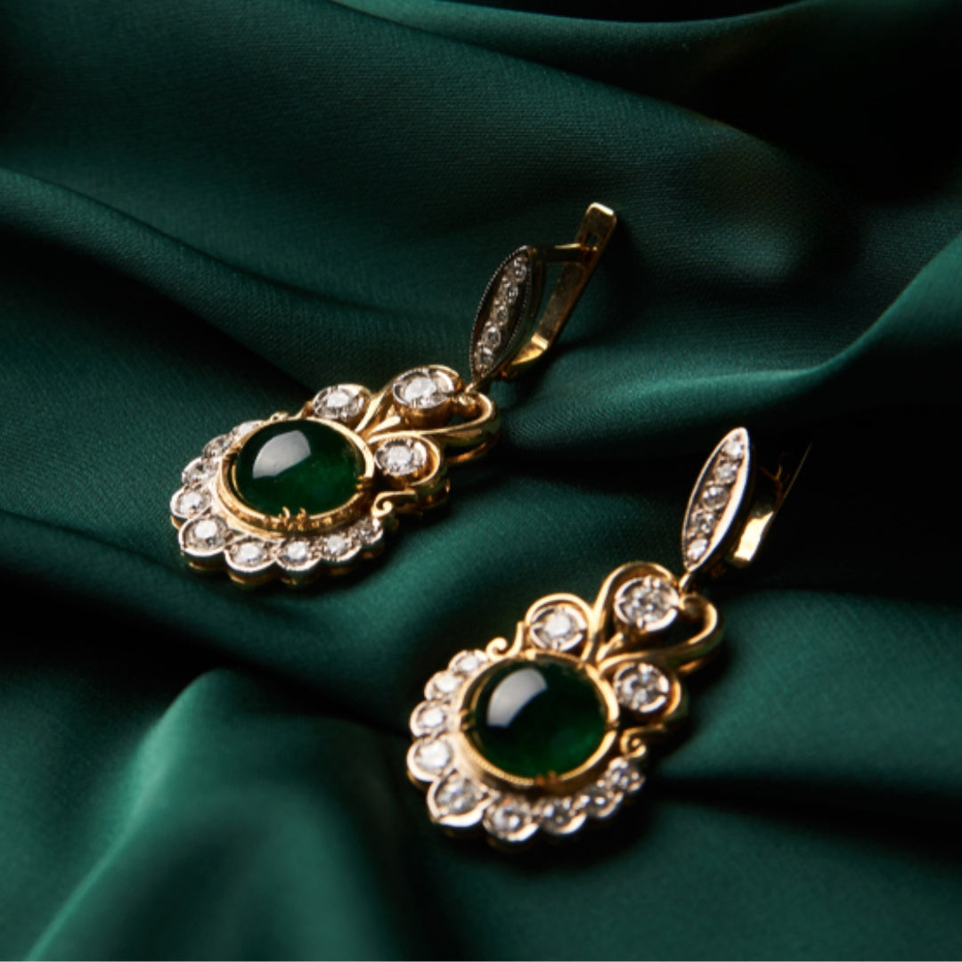 Emerald Earring Collection